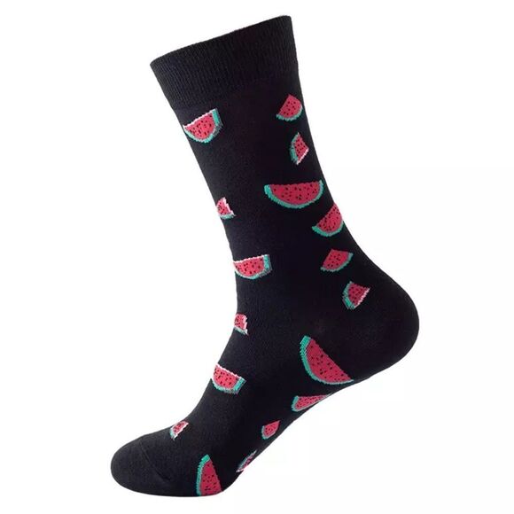 🆕Black Watermelon Socks - Picture 2 of 3